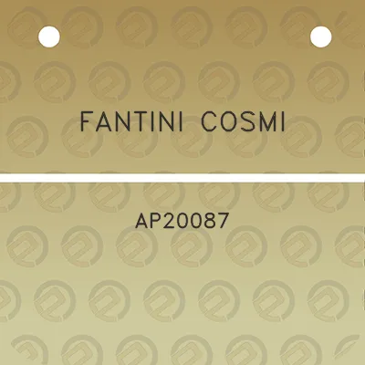 fantini-cosmi-ap20087