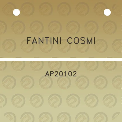 fantini-cosmi-ap20102