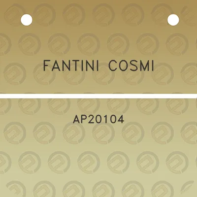 fantini-cosmi-ap20104