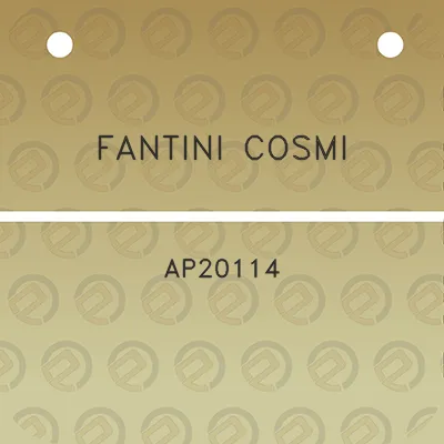 fantini-cosmi-ap20114