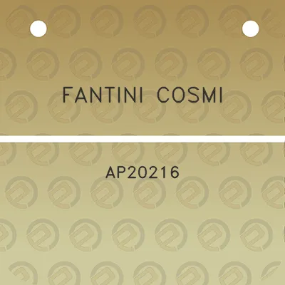 fantini-cosmi-ap20216