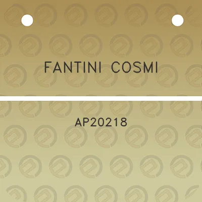 fantini-cosmi-ap20218