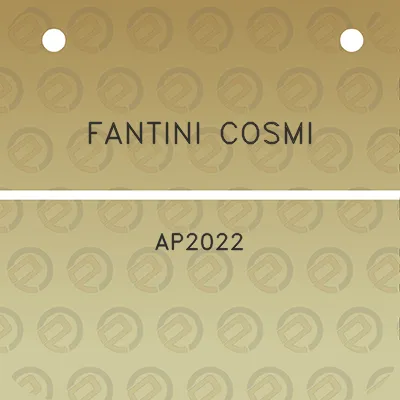 fantini-cosmi-ap2022