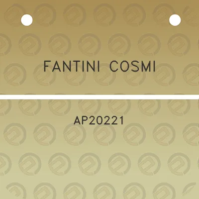 fantini-cosmi-ap20221