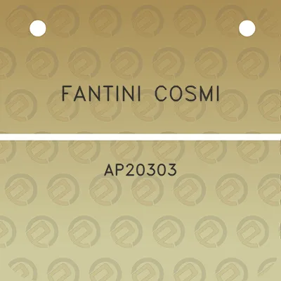 fantini-cosmi-ap20303