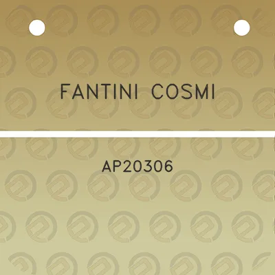 fantini-cosmi-ap20306