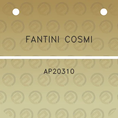 fantini-cosmi-ap20310