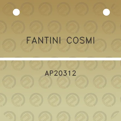 fantini-cosmi-ap20312