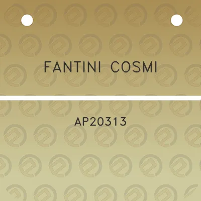 fantini-cosmi-ap20313