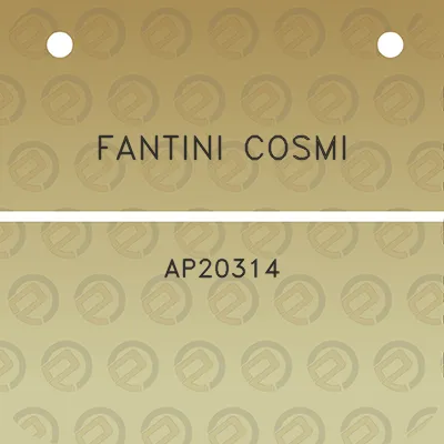 fantini-cosmi-ap20314