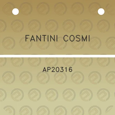 fantini-cosmi-ap20316