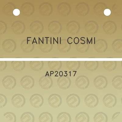 fantini-cosmi-ap20317