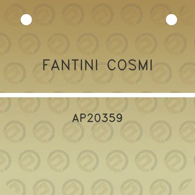 fantini-cosmi-ap20359