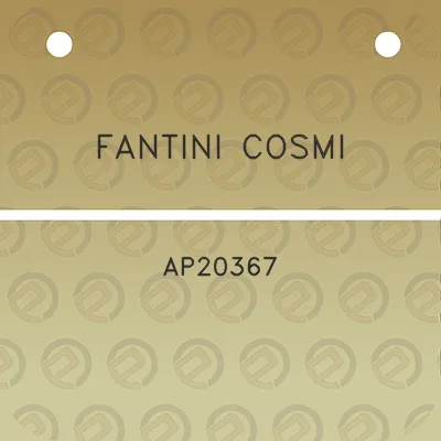 fantini-cosmi-ap20367