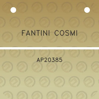 fantini-cosmi-ap20385