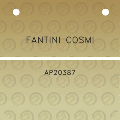 fantini-cosmi-ap20387