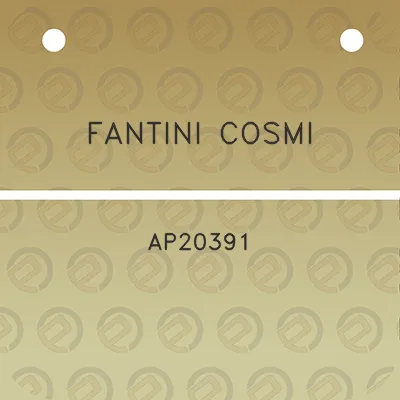 fantini-cosmi-ap20391