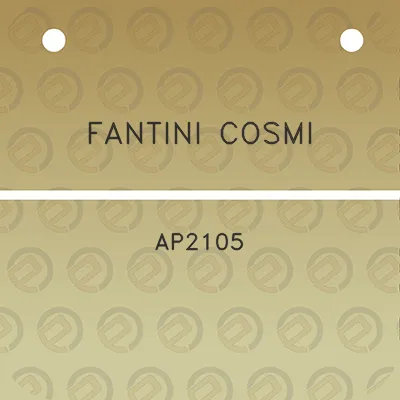 fantini-cosmi-ap2105