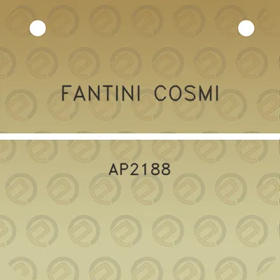 fantini-cosmi-ap2188