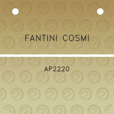 fantini-cosmi-ap2220