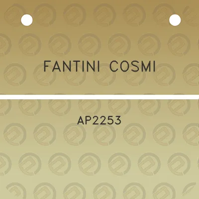 fantini-cosmi-ap2253