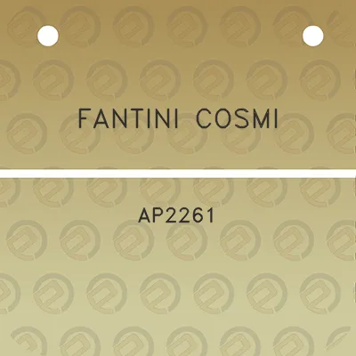 fantini-cosmi-ap2261