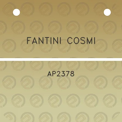 fantini-cosmi-ap2378