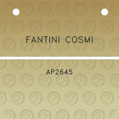 fantini-cosmi-ap2645