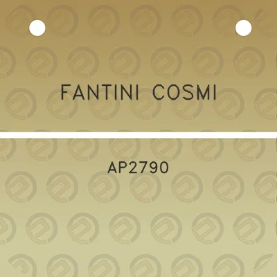 fantini-cosmi-ap2790