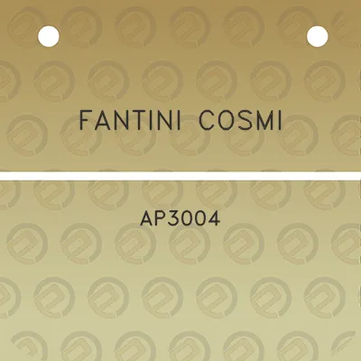 fantini-cosmi-ap3004