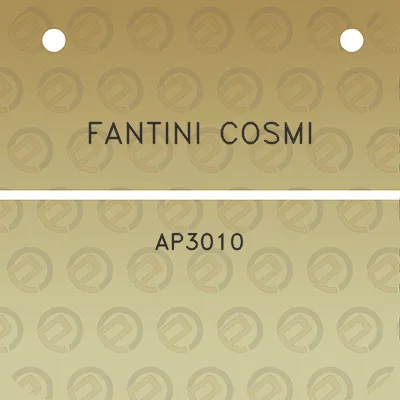 fantini-cosmi-ap3010