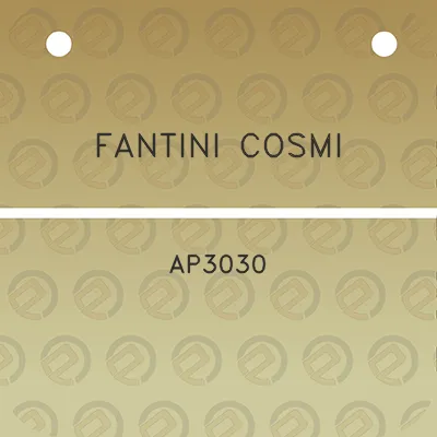 fantini-cosmi-ap3030