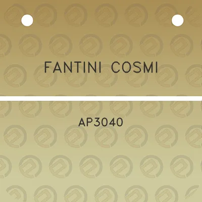 fantini-cosmi-ap3040