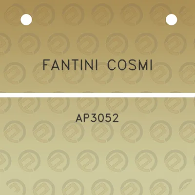 fantini-cosmi-ap3052