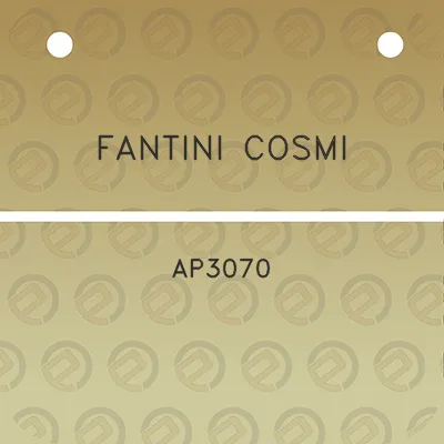 fantini-cosmi-ap3070