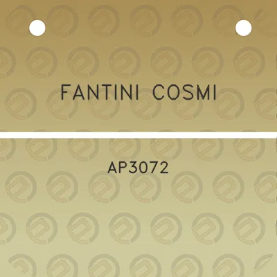 fantini-cosmi-ap3072