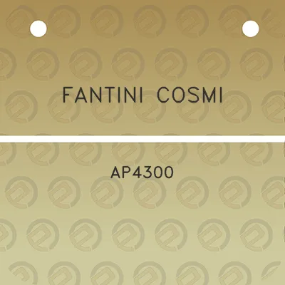 fantini-cosmi-ap4300