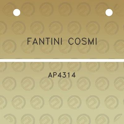 fantini-cosmi-ap4314