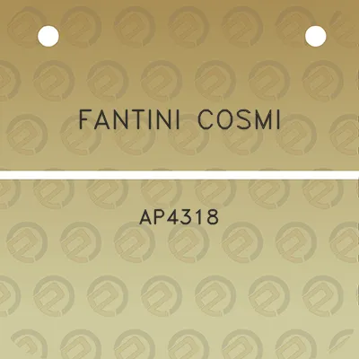 fantini-cosmi-ap4318