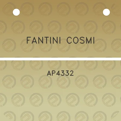 fantini-cosmi-ap4332