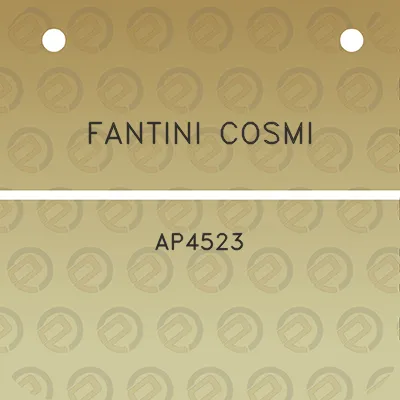 fantini-cosmi-ap4523