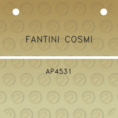 fantini-cosmi-ap4531