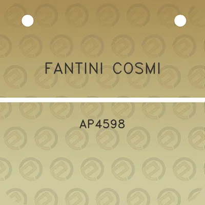 fantini-cosmi-ap4598