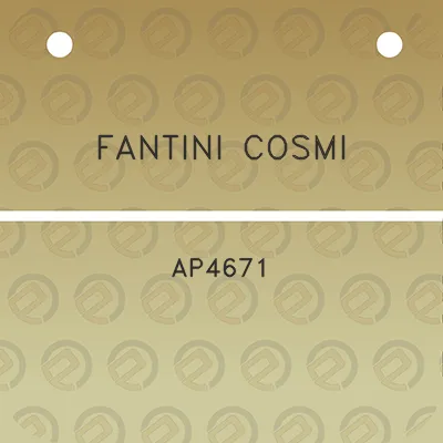 fantini-cosmi-ap4671