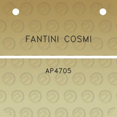 fantini-cosmi-ap4705