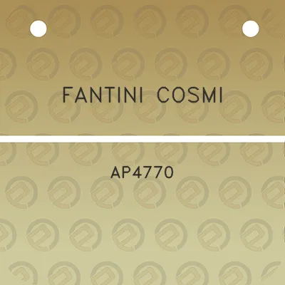 fantini-cosmi-ap4770