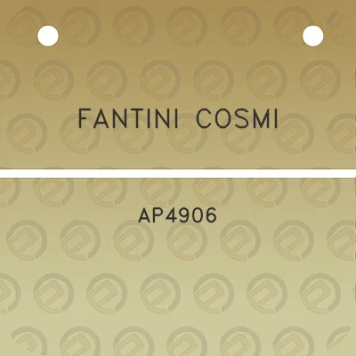 fantini-cosmi-ap4906