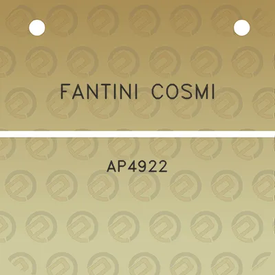 fantini-cosmi-ap4922