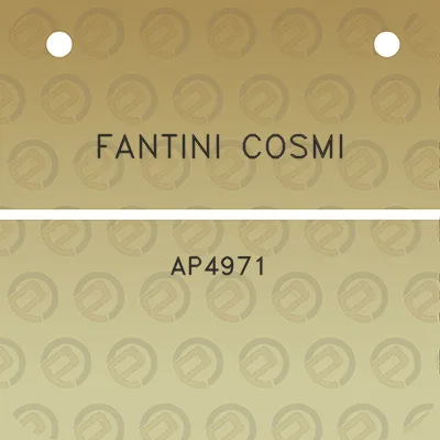 fantini-cosmi-ap4971