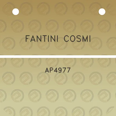 fantini-cosmi-ap4977